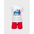 ΣΕΤ ΚΟΝΤΟ ΜΑΝΙΚΙ ΜΕ ΒΕΡΜΟΥΔΑ - ΚΑΛΟΚΑΙΡΙ 2025 - kidsfashionplanet