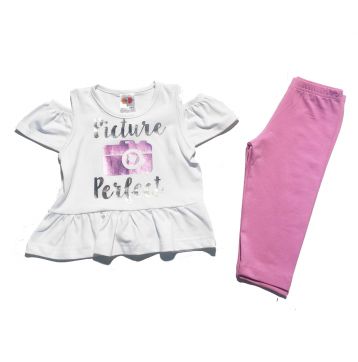 ΣΕΤ ΜΠΛΟΥΖΑ ΚΟΝΤΟ ΜΑΝΙΚΙ ΜΕ ΕΞΩ ΩΜΟΥΣ ΜΕ ΚΑΠΡΙ - Σετ Καλοκαιρινά - kidsfashionplanet