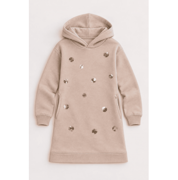 ΦΟΡΕΜΑ ΦΟΥΤΕΡ ΜΕ ΚΟΥΚΟΥΛΑ - Φορέματα - kidsfashionplanet