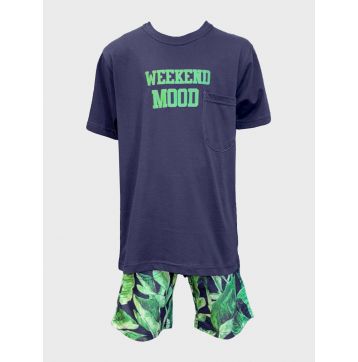 ΣΕΤ ΚΟΝΤΟ ΜΑΝΙΚΙ ΜΕ ΤΣΕΠΑΚΙ ΜΕ ΒΕΡΜΟΥΔΑ - ΚΑΛΟΚΑΙΡΙ 2025 - kidsfashionplanet