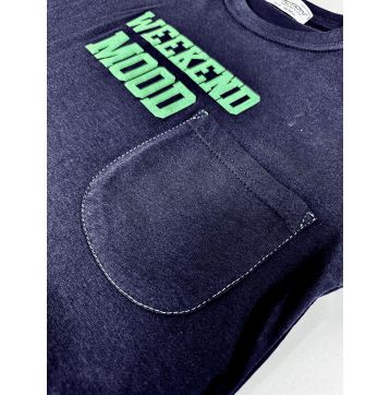 ΣΕΤ ΚΟΝΤΟ ΜΑΝΙΚΙ ΜΕ ΤΣΕΠΑΚΙ ΜΕ ΒΕΡΜΟΥΔΑ - ΚΑΛΟΚΑΙΡΙ 2025 - kidsfashionplanet