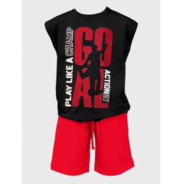 ΣΕΤ ΑΜΑΝΙΚΟ ΜΕ ΒΕΡΜΟΥΔΑ - ΚΑΛΟΚΑΙΡΙ 2025 - kidsfashionplanet