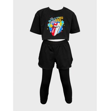 ΣΕΤ ΤΟΠ ΜΕ ΣΟΡΤΣ ΚΑΙ ΚΟΛΑΝ 3/4 - ΚΑΛΟΚΑΙΡΙ 2025 - kidsfashionplanet