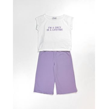 ΣΕΤ ΜΠΛΟΥΖΑ Κ.Μ. ΜΕ ΠΑΝΤΕΛΟΝΑ - ΚΑΛΟΚΑΙΡΙ 2025 - kidsfashionplanet