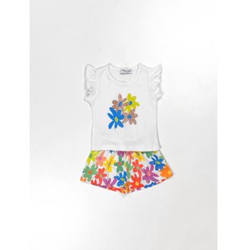 ΣΕΤ ΚΟΝΤΟ ΜΑΝΙΚΙ ΜΕ ΣΟΡΤΣΟΦΟΥΣΤΑ ALL-OVER - ΚΑΛΟΚΑΙΡΙ 2025 - kidsfashionplanet
