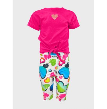 ΣΕΤ ΜΠΛΟΥΖΑ ΚΟΝΤΟ ΜΑΝΙΚΙ ΜΕ ΔΕΣΙΜΟ ΜΕ ΠΟΔΗΛΑΤΟΥ - ΚΑΛΟΚΑΙΡΙ 2025 - kidsfashionplanet