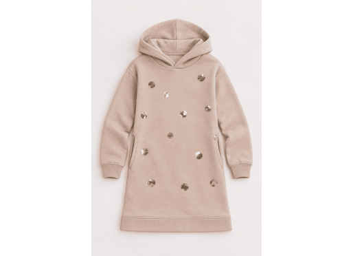 ΦΟΡΕΜΑ ΦΟΥΤΕΡ ΜΕ ΚΟΥΚΟΥΛΑ - Φορέματα - kidsfashionplanet