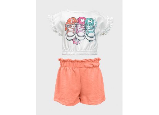 ΣΕΤ ΚΟΝΤΟ ΜΑΝΙΚΙ ΜΕ ΣΟΡΤΣ - ΚΑΛΟΚΑΙΡΙ 2025 - kidsfashionplanet