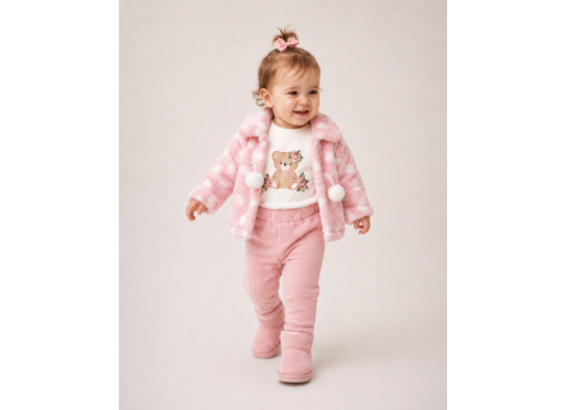 ΣΕΤ 3 ΤΜΧ ΜΕ ΓΟΥΝΑΚΙ - Βρεφικά - kidsfashionplanet