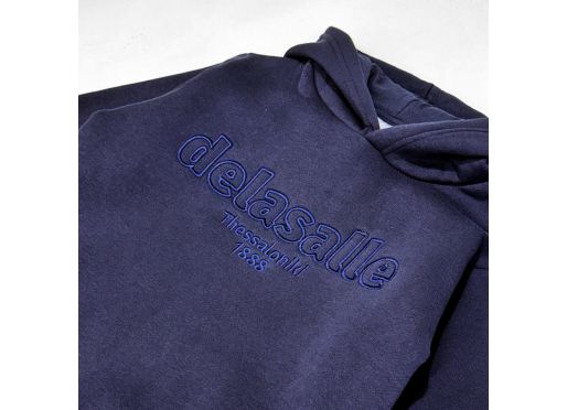 ΜΠΛΟΥΖΑ ΦΟΥΤΕΡ ΜΕ ΚΟΥΚΟΥΛΑ ΜΕ ΑΝΑΓΛΥΦΟ - Delasalle - kidsfashionplanet