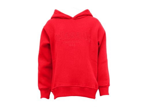 ΜΠΛΟΥΖΑ ΦΟΥΤΕΡ ΜΕ ΚΟΥΚΟΥΛΑ ΜΕ ΑΝΑΓΛΥΦΟ - Delasalle - kidsfashionplanet